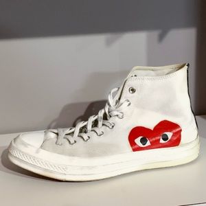COMME DES GARÇON HIGH TOP CONVERSE
